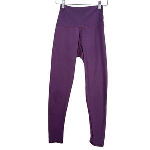 Barre3‎ Signature workout legging 7/8 purple sz S